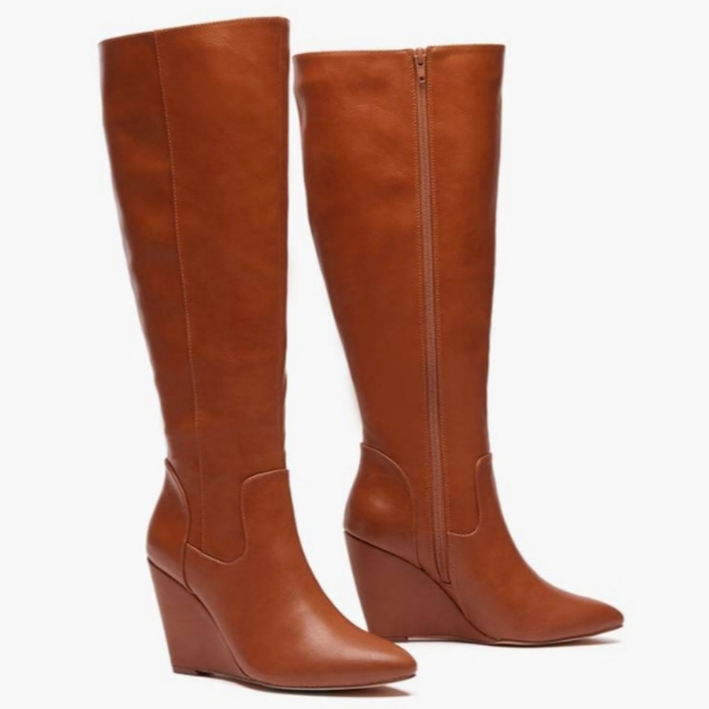 Sociology Wedge Riding Boots